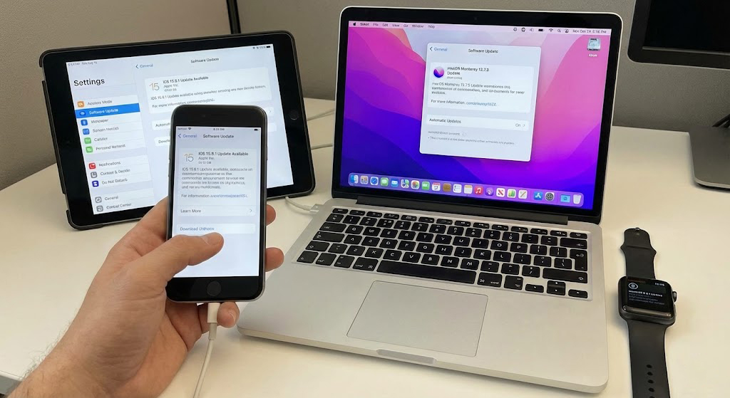 Updates for old versions of iOS ETC