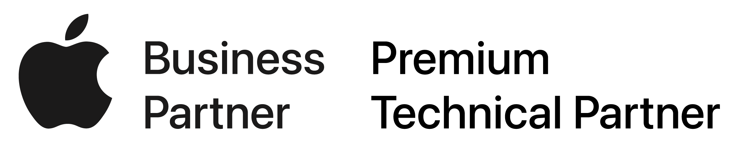 Apple Business Partner + Premium Technical Partner