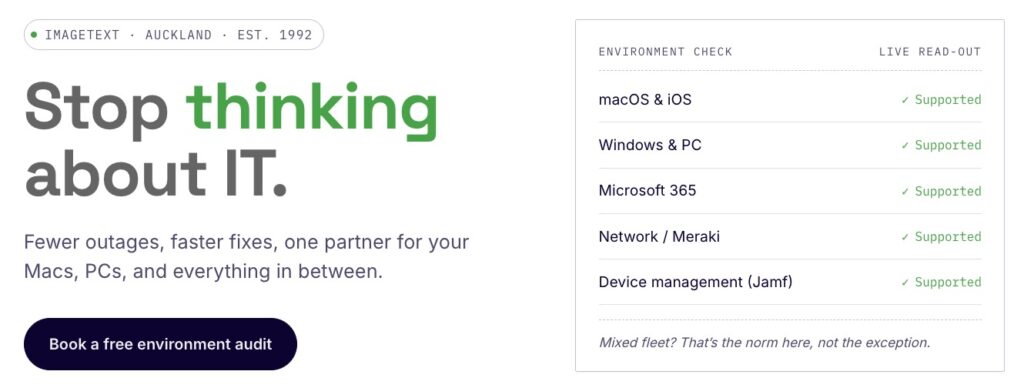 one partner for your Macs, PCs, and everything in between