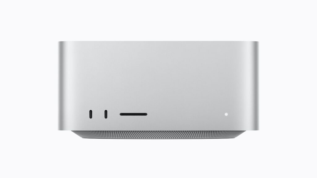 Apple unveils the new Mac Studio, the most powerful Mac ever, featuring M5 Max and M5 Ultra.