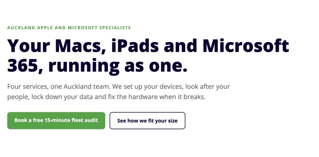 Your Macs, iPads and Microsoft 365, running as one.