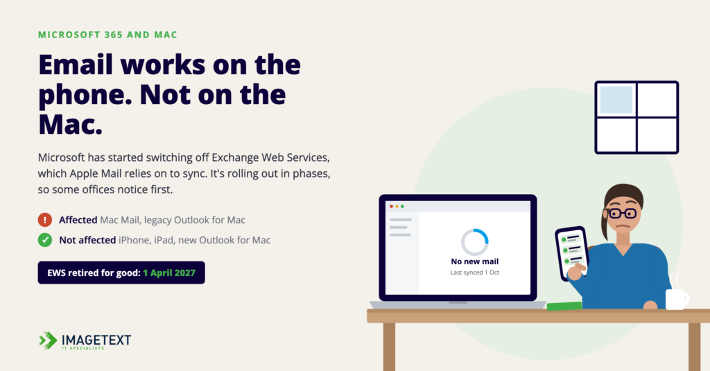 Microsoft change that's breaking Mac Mail